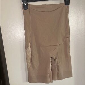 Miraclesuit Tan Bike Shorts with Seamless Design